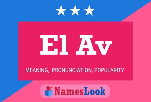 El Av Name Poster