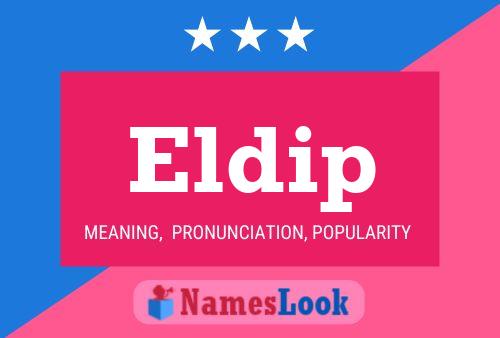 Eldip Name Poster