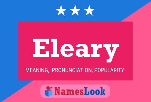 Eleary Name Poster