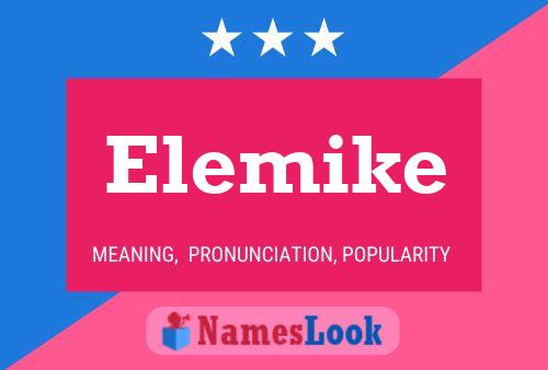 Elemike Name Poster