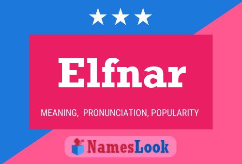 Elfnar Name Poster