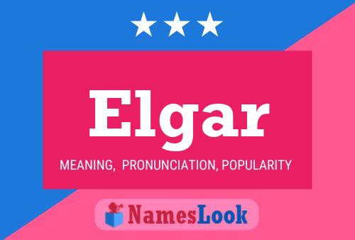 Elgar Name Poster