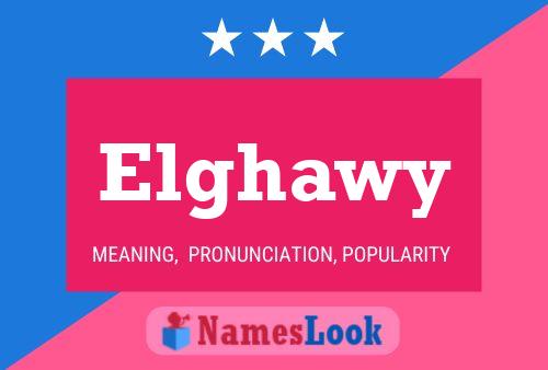 Elghawy Name Poster