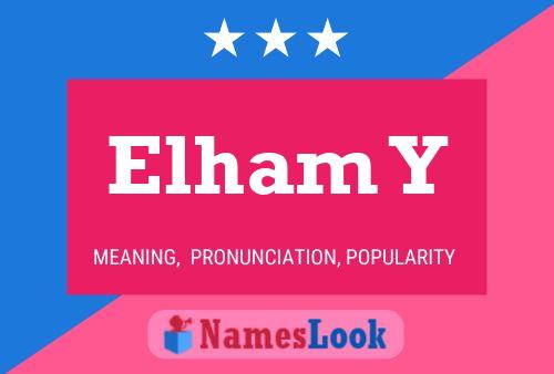 Elham Y Name Poster