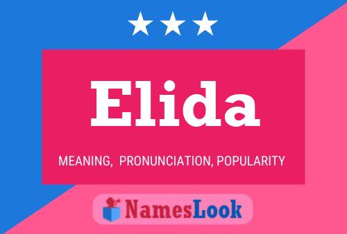 Elida Name Poster