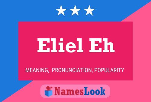 Eliel Eh Name Poster