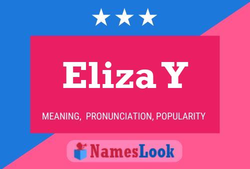 Eliza Y Name Poster