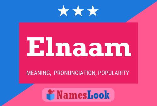 Elnaam Name Poster