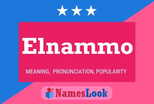 Elnammo Name Poster