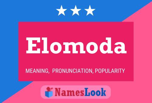 Elomoda Name Poster