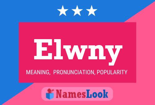 Elwny Name Poster