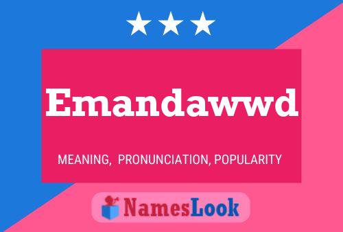 Emandawwd Name Poster