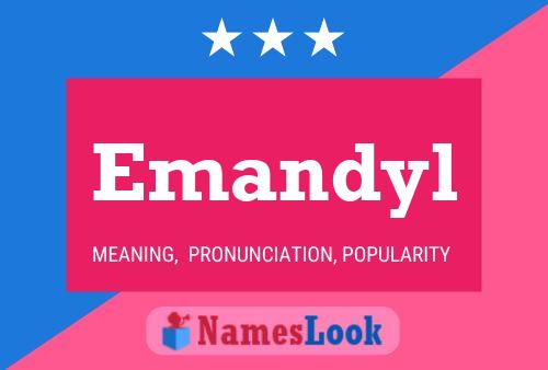 Emandyl Name Poster