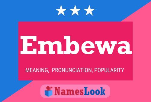 Embewa Name Poster