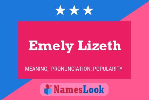 Emely Lizeth Name Poster