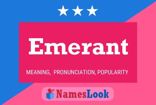 Emerant Name Poster