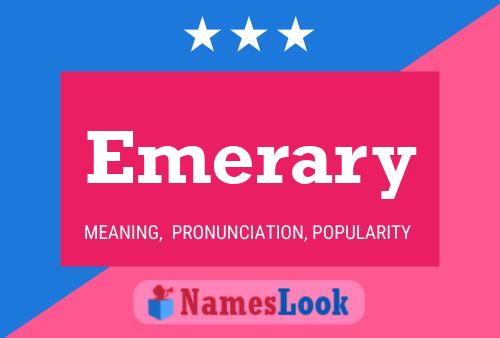 Emerary Name Poster