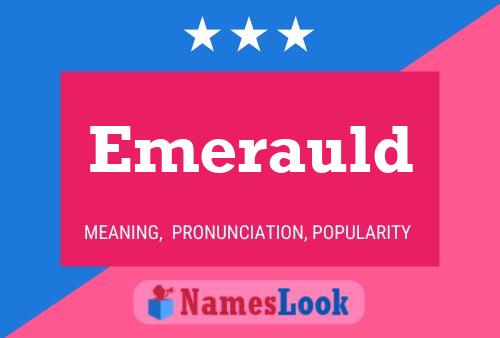 Emerauld Name Poster