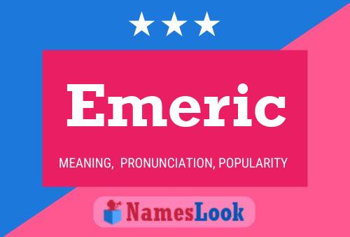 Emeric Name Poster