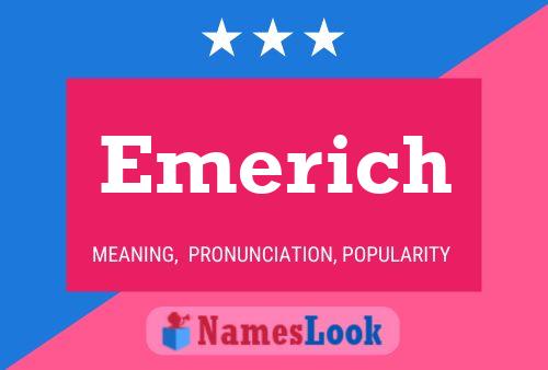 Emerich Name Poster