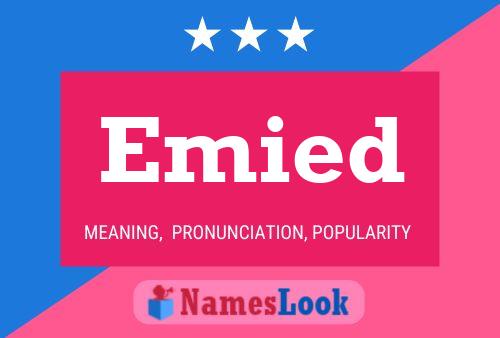 Emied Name Poster