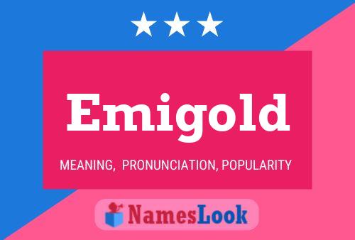 Emigold Name Poster