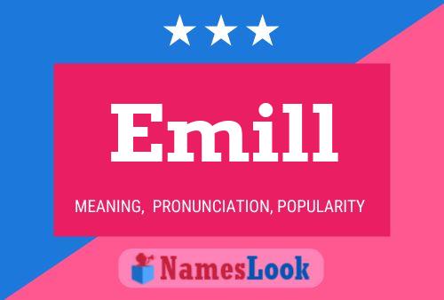 Emill Name Poster