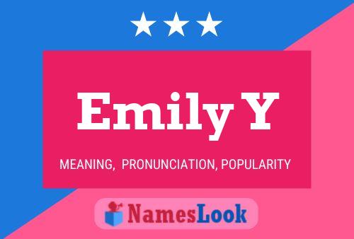 Emily Y Name Poster