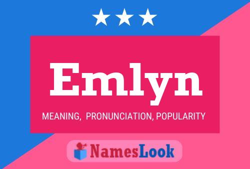 Emlyn Name Poster