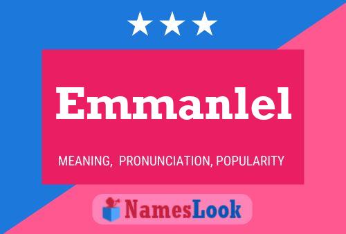 Emmanlel Name Poster