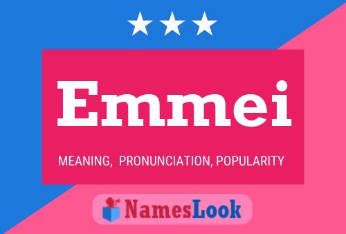 Emmei Name Poster