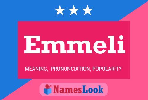 Emmeli Name Poster