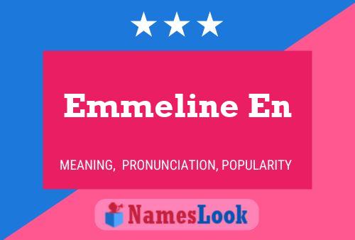 Emmeline En Name Poster