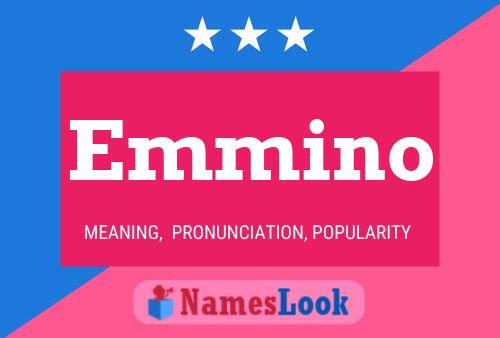 Emmino Name Poster