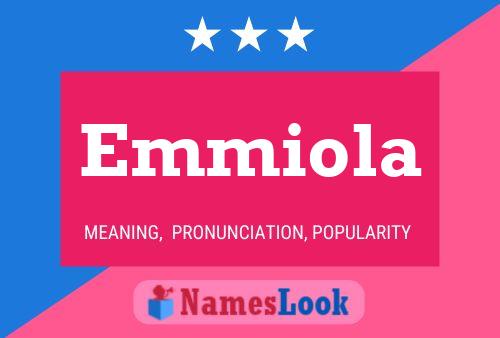 Emmiola Name Poster