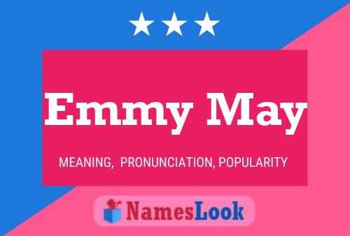 Emmy May Name Poster