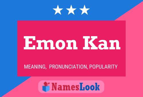 Emon Kan Name Poster