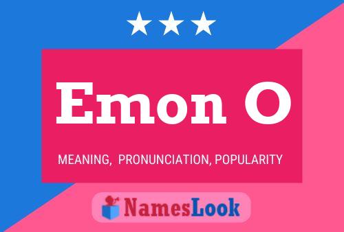 Emon O Name Poster