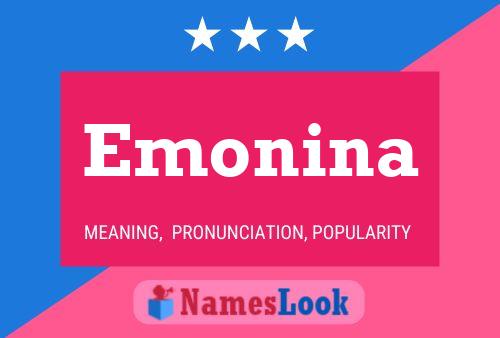 Emonina Name Poster