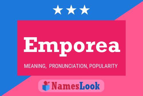 Emporea Name Poster