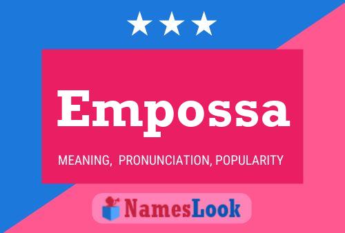 Empossa Name Poster