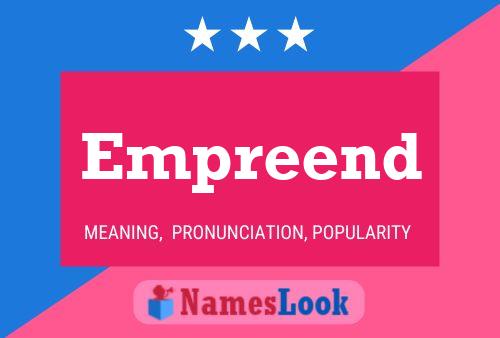 Empreend Name Poster