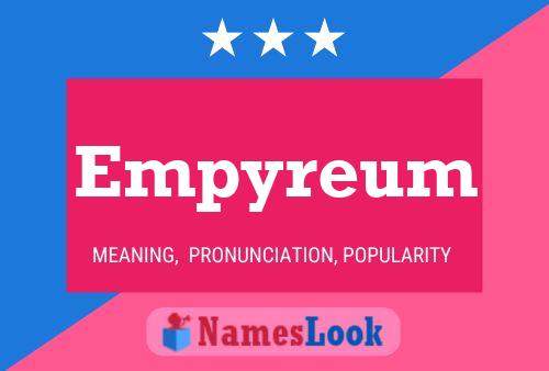 Empyreum Name Poster