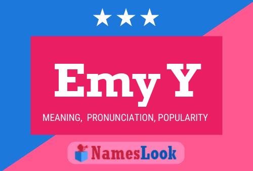 Emy Y Name Poster