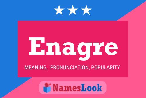 Enagre Name Poster