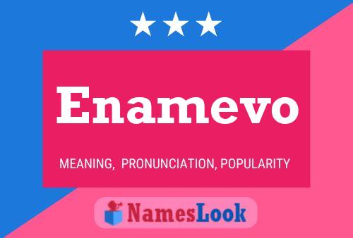 Enamevo Name Poster