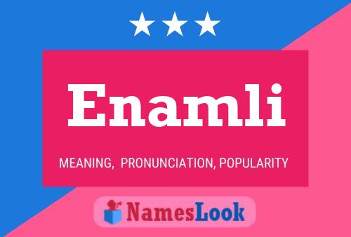 Enamli Name Poster