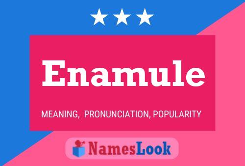 Enamule Name Poster