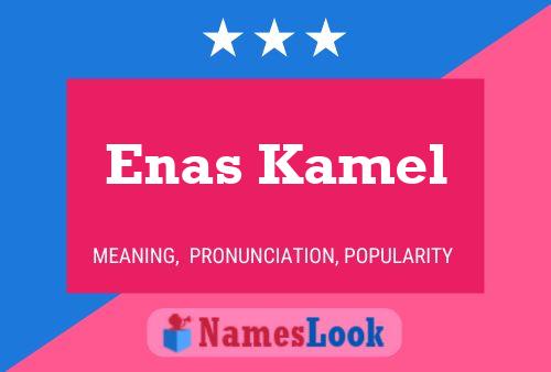 Enas Kamel Name Poster