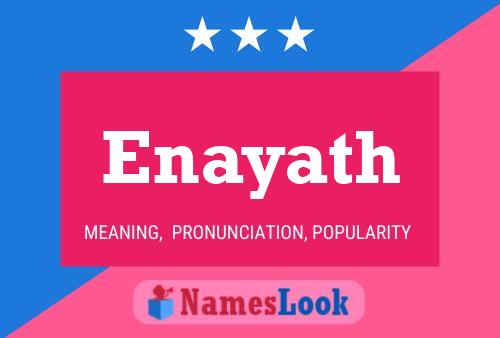 Enayath Name Poster